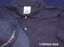 Polo-Shirt dunkelblau